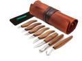 BeaverCraft S18X Deluxe Craft Kit Walnut Handle knives