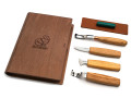 BeaverCraft S19 Carving Set with Book Case