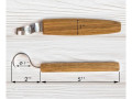 BeaverCraft SK1S Skedkniv Ek med Läderfodral