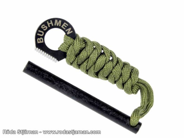 Bushmen REBEL green fire steel fire steel