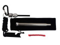 Bushmen Trapper fire steel kit with telescopic blowpipe for fire and Fire kit fire steel