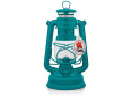 Feuerhand 276 Hurricane lantern Teal Blue