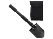 Field shovel Collapsible Black