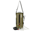Fosco camping shower 12L with foot pump