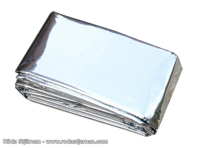 Fosco heat-reflective emergency sleeping bag silver nice to have