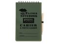 Fosco Waterproof Notebook A6 with Pen map and notes