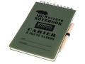 Fosco Waterproof Notebook A6 with Pen map and notes