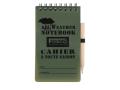 Fosco Waterproof Notepad Small with Pen map and notes