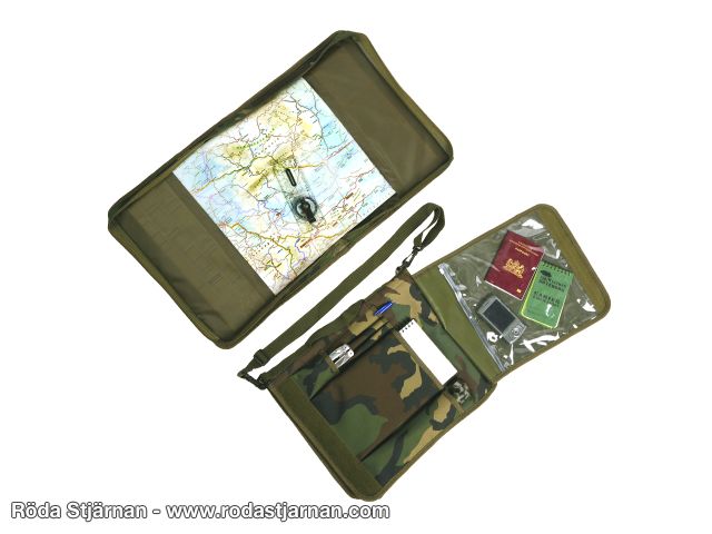 Map case Field Large map and notes