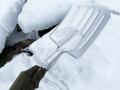 MFH Snow Shovel detachable made of aluminum and wood shovels
