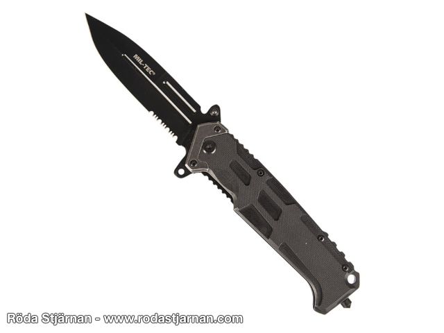 Mil-Tec Black Assault Knife knives