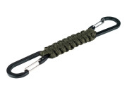 Paracord with double carabiners