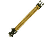 Survival bracelet Kompass Fire steel Tan