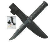 Survivor Survival Knife Complete Black
