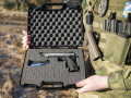 101INC Hardcase Pistol Grön/Tan/Svart vapenförvaring