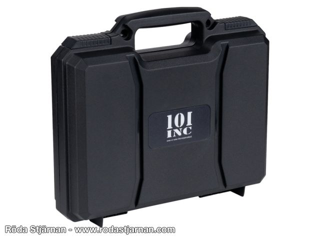 101INC pistolväska svart i hårdplast vapenförvaring