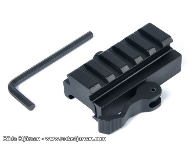 Rail Raiser Mount QD 60mm