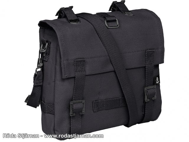 Brandit Kanvasbag Liten Svart Röda Stjärnan Allt inom Kanvasväska Svart Röda Stjärnan Allt inom airsoft