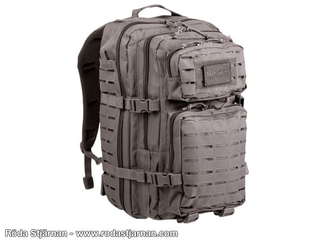 Mil-Tec Assault pack MOLLE 35 liter Laser Cut Urban Grey