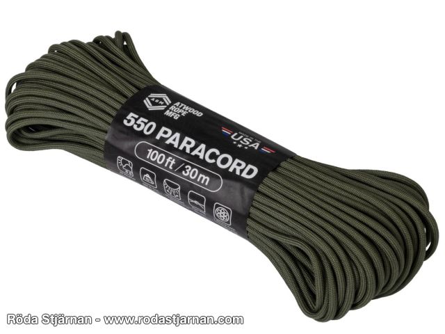 Atwood 550 Paracord OD