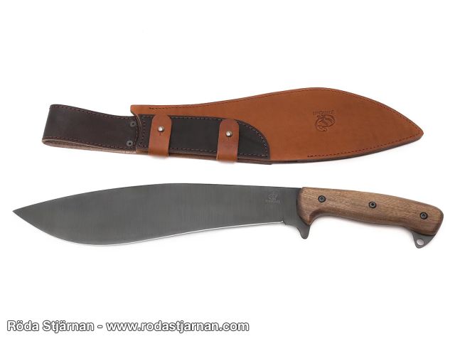 BeaverCraft KKR1 Kukri Kniv med Läderfodral