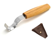 BeaverCraft SK2S Skjekniv 30mm med lærveske