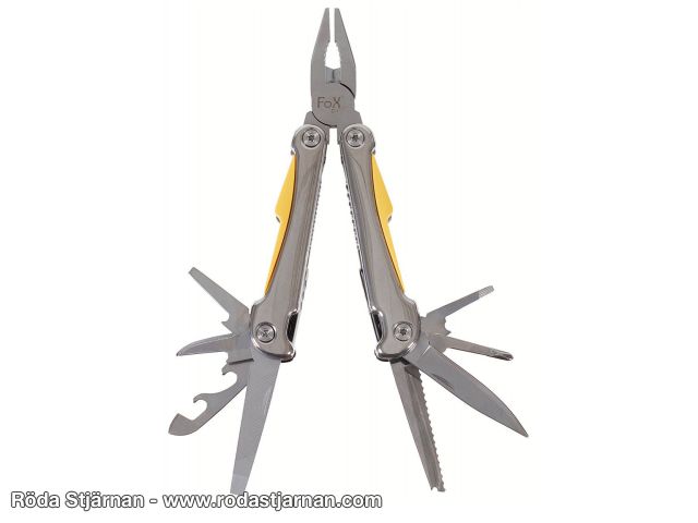 Fox Outdoor Multiverktøy 9 deler multitool