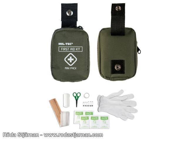 Mil-Tec Førstehjelp Mini Pack skadepleie