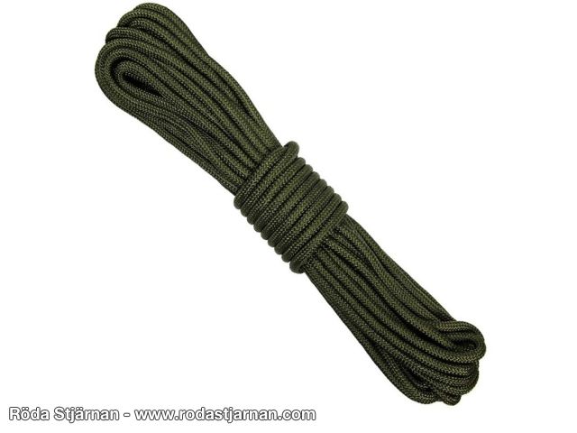 Repsnor 7mm Grønn 15 Meter tau og paracord