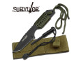 Survivor Forest kniv med Tennstål