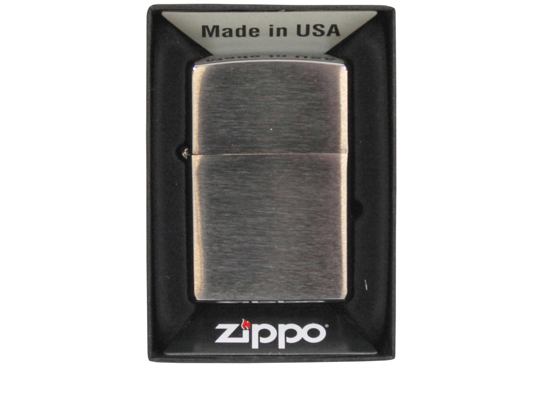 Product Image for Zippo Børstet Stål