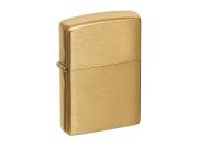 Zippo lighter børstet messing