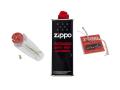 Zippo servicekit – bensin, veke & flint lighter
