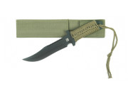 101INC grön kniv 25 cm modell B med sågtand