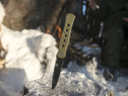 101INC Shadow H219 Grön fällkniv