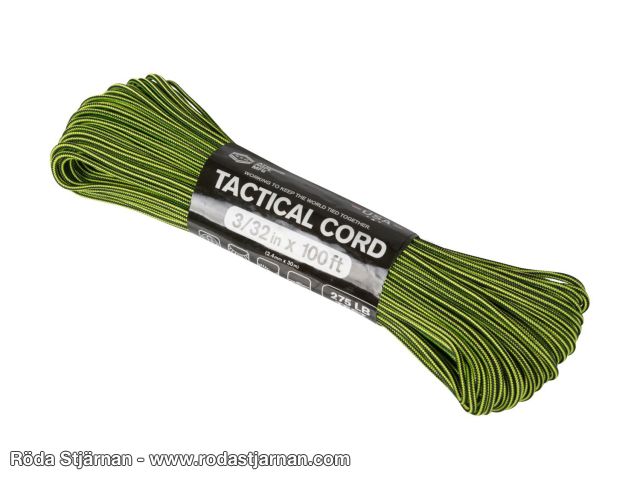 Atwood 275 Tactical Cord Gul/Svart