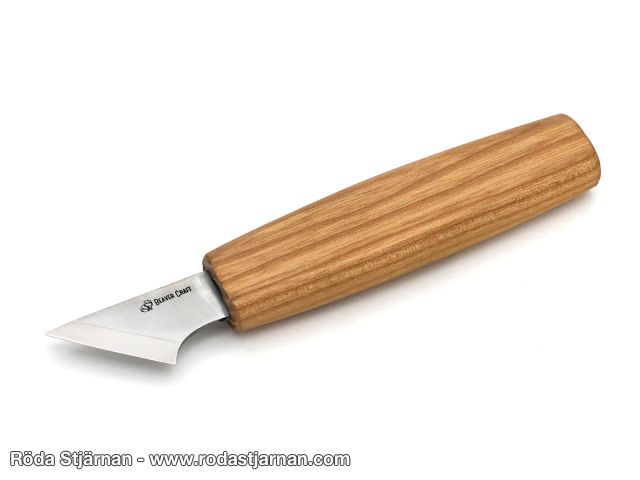 BeaverCraft C11 täljkniv för geometriska snitt knivar