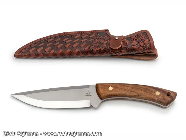 BeaverCraft HGK1_Art Jaktkniv med Läderfodral knivar