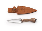 BeaverCraft NCK1 Neck Knife Dagger med Läderfodral