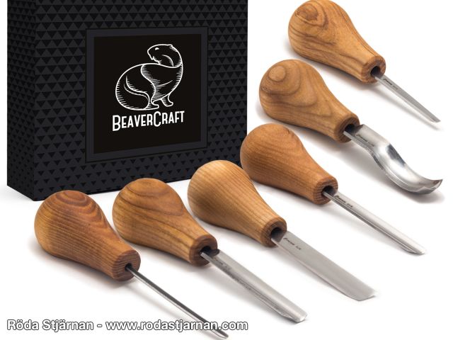 BeaverCraft SC05 Palm Skölp och stämjärnset