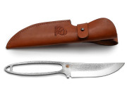 BeaverCraft SNK1 Skeleton Knife med Läderfodral bushcraftkniv