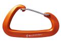 Bushmen Ultralight Karbinhake 12kN orange karbinhake