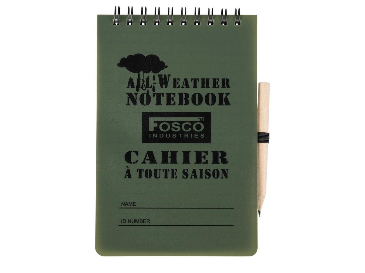 Product Image for Fosco Vattentåligt anteckningsblock A6 med penna