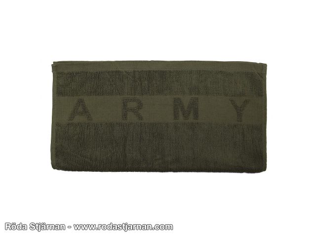 Handduk Army bra att ha