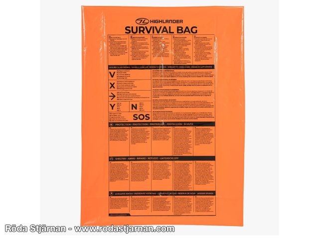Highlander Extra stor överlevnadssovsäck bivvy bag bra att ha