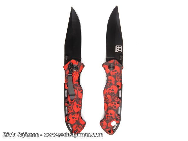 Kniv Red Skull