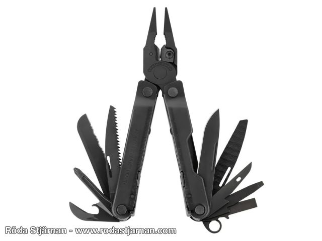Leatherman Rebar svart multiverktyg med MOLLE-fodral multiverktyg
