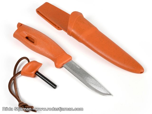 Light My Fire Swedish FireKnife 2in1 Rusty Orange Kniv med tändstål knivar