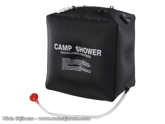 MFH Campingdusch 40L solvärmd bra att ha