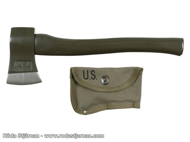 MFH US M1910 fältyxa med fodral yxor